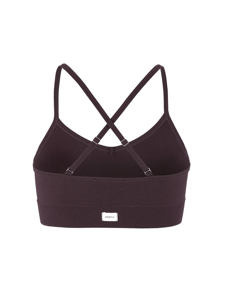 Collective Rib Strap Sports bra W - 15