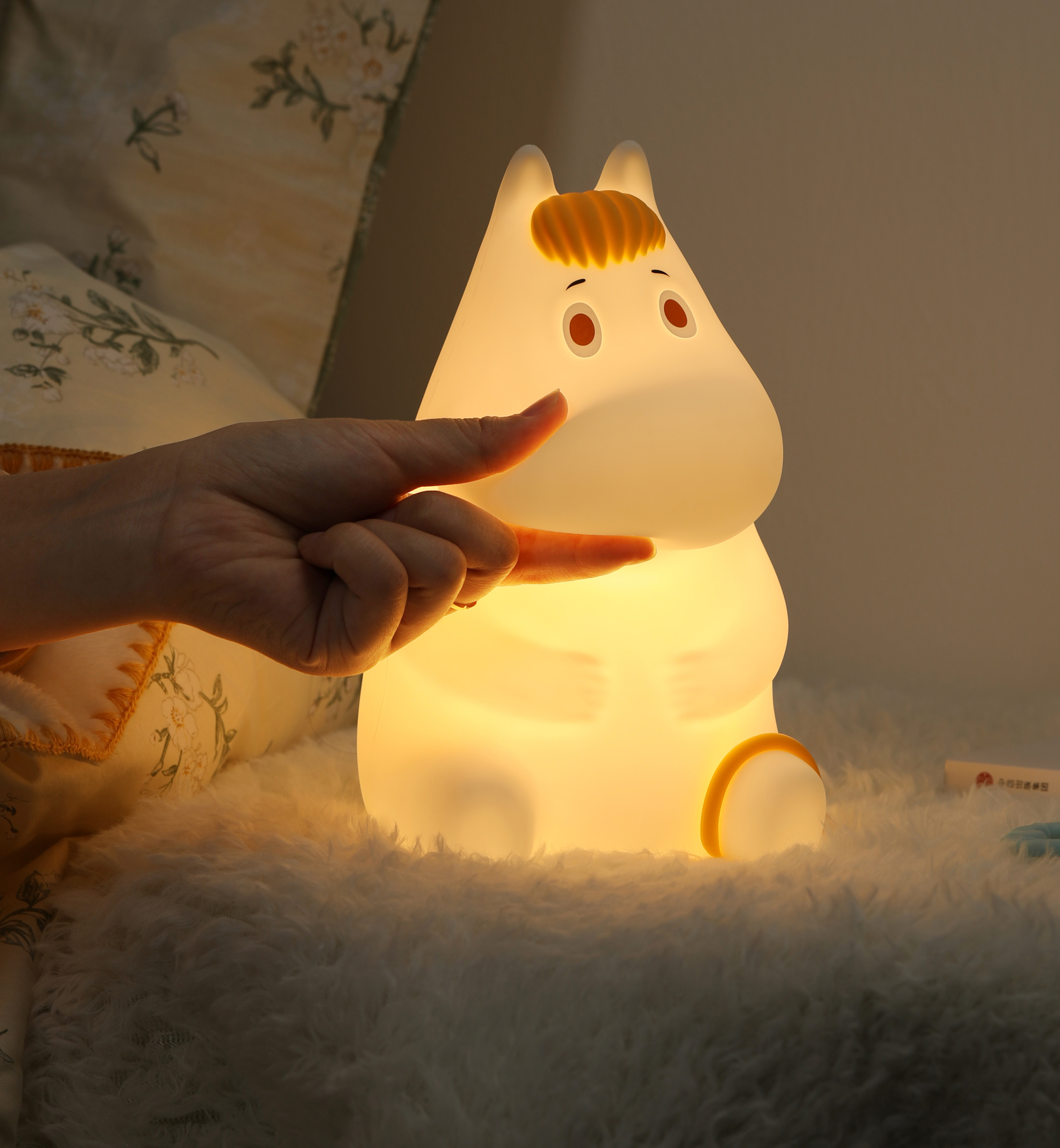 Mumin Mjuk Silikonlampa - Snorkfröken 20 cm 