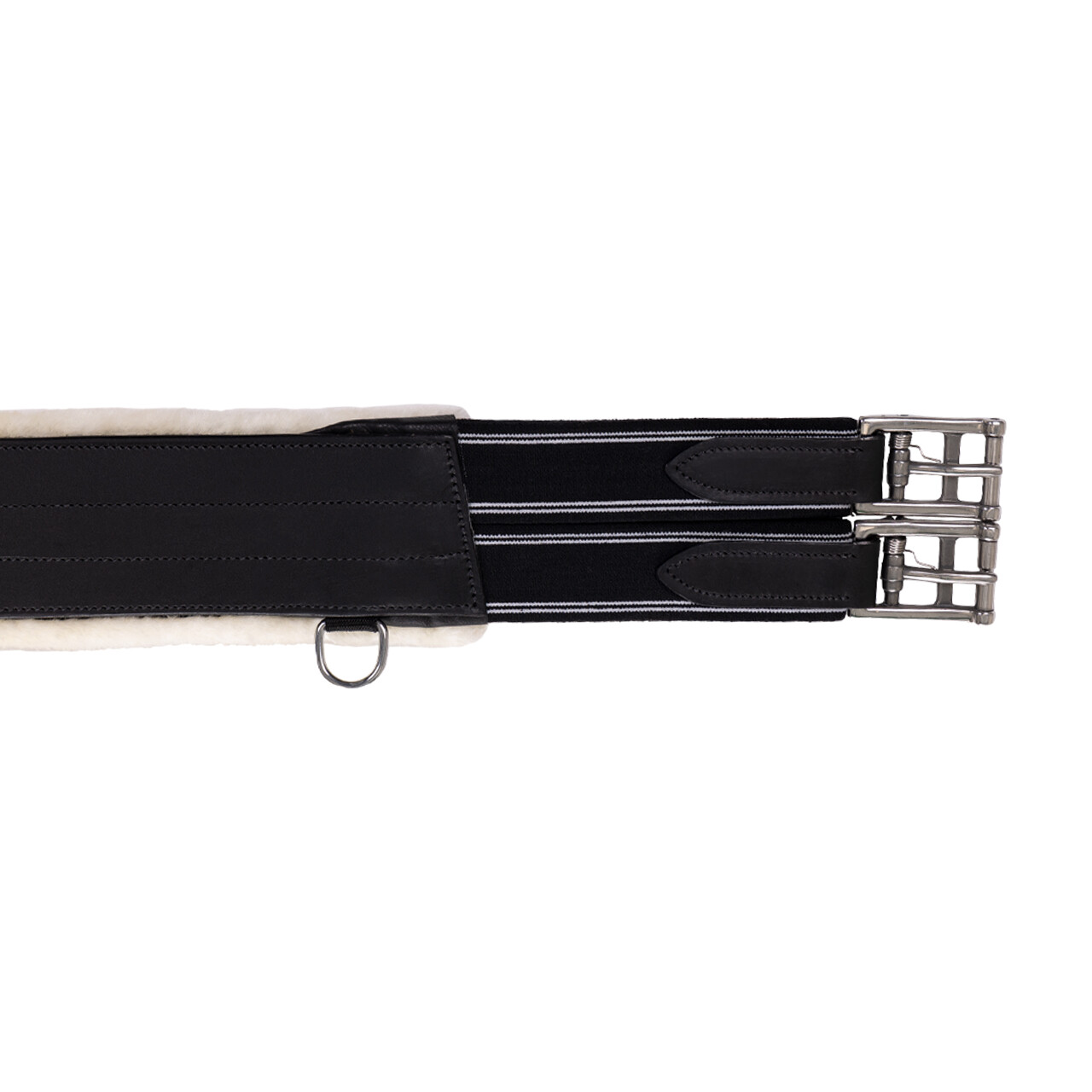 QHP Saddle Pad with Detachable Fur - Black - Freedom of movement