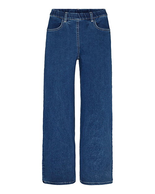 Mirakelbyxa Donna loose kort denimblå