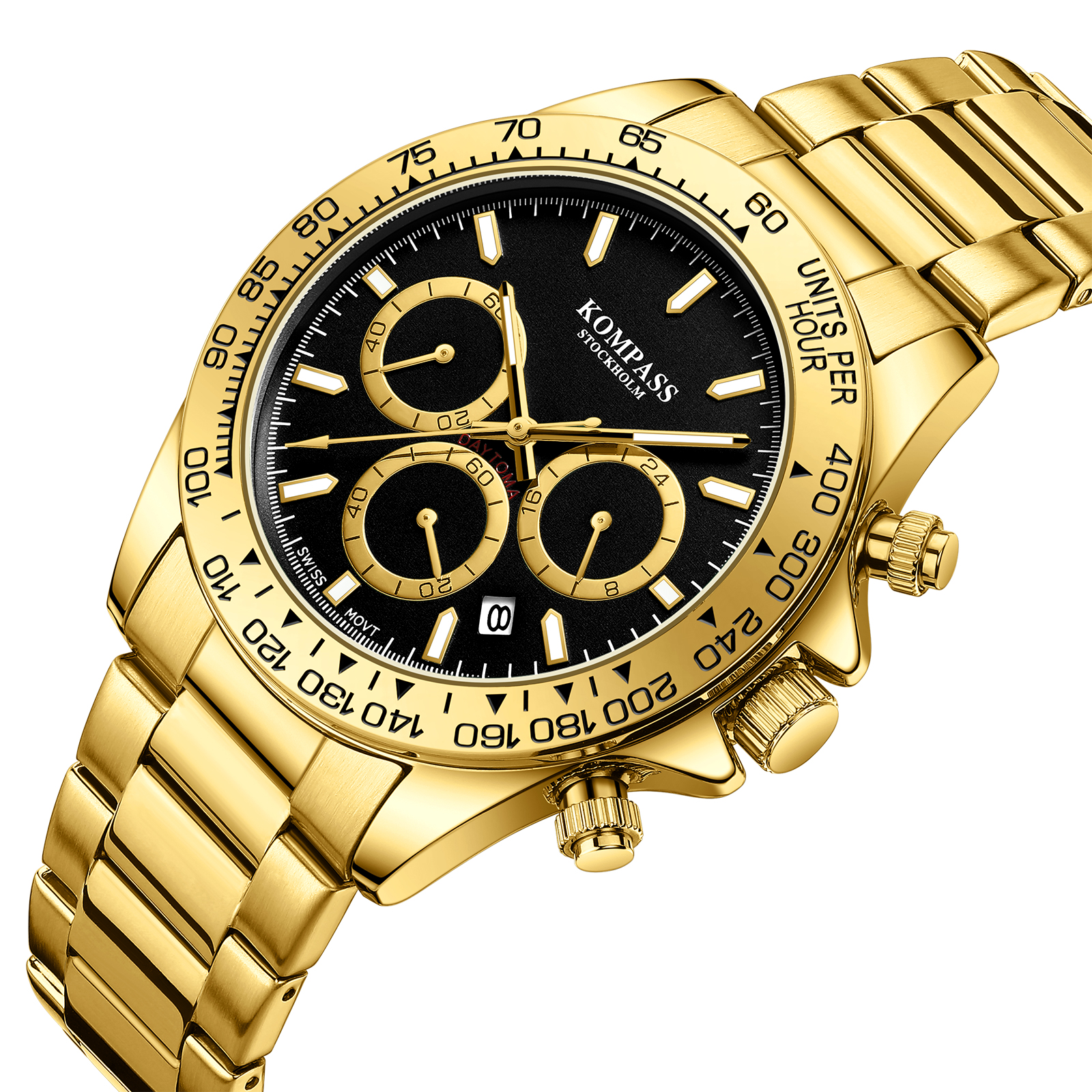 Kompass ChronoRace Gold Black - 2
