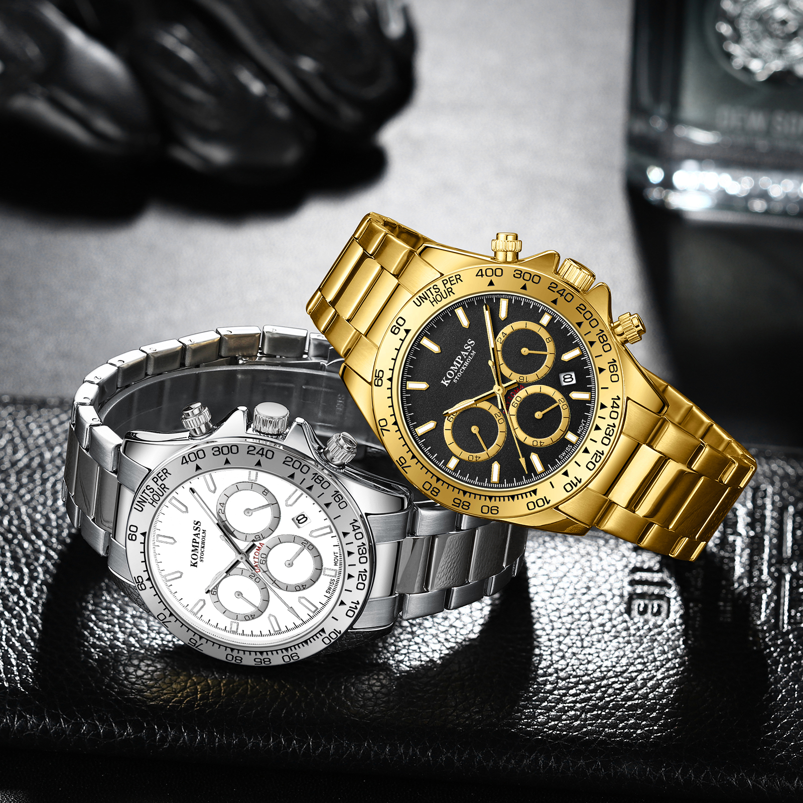 Kompass ChronoRace Silver White - 9