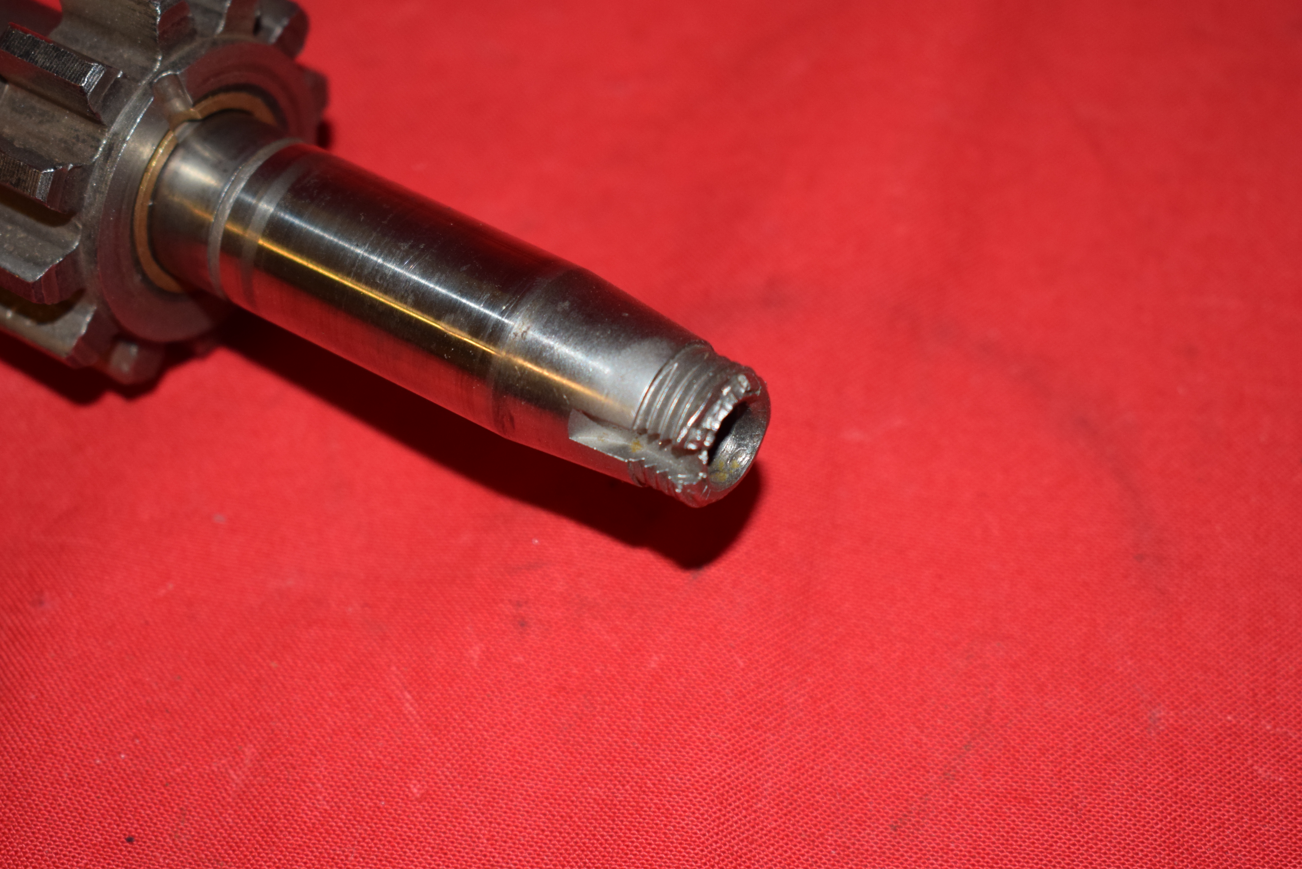 Main shaft & Low speed gear Harley Model W Sport #275