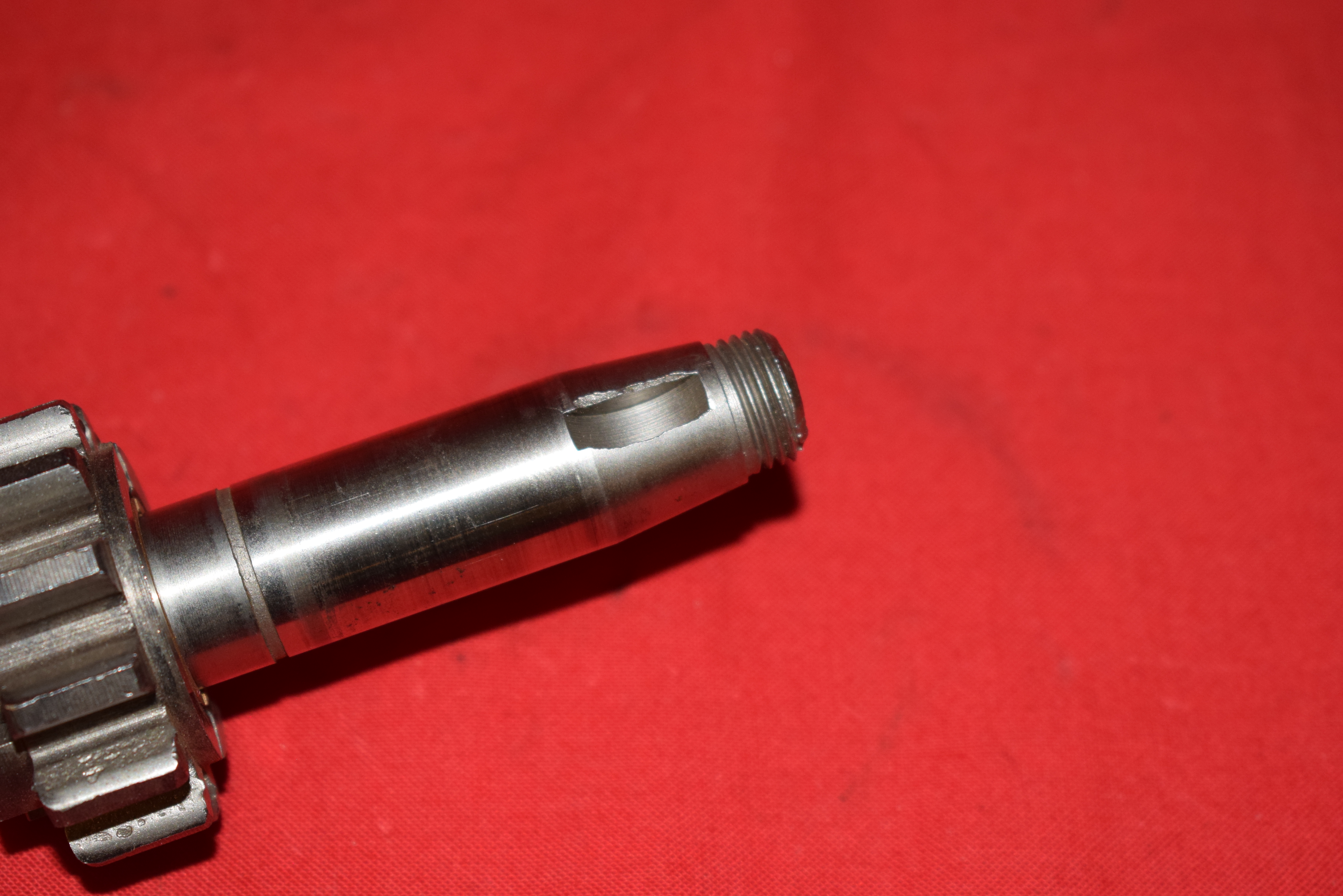 Main shaft & Low speed gear Harley Model W Sport #275