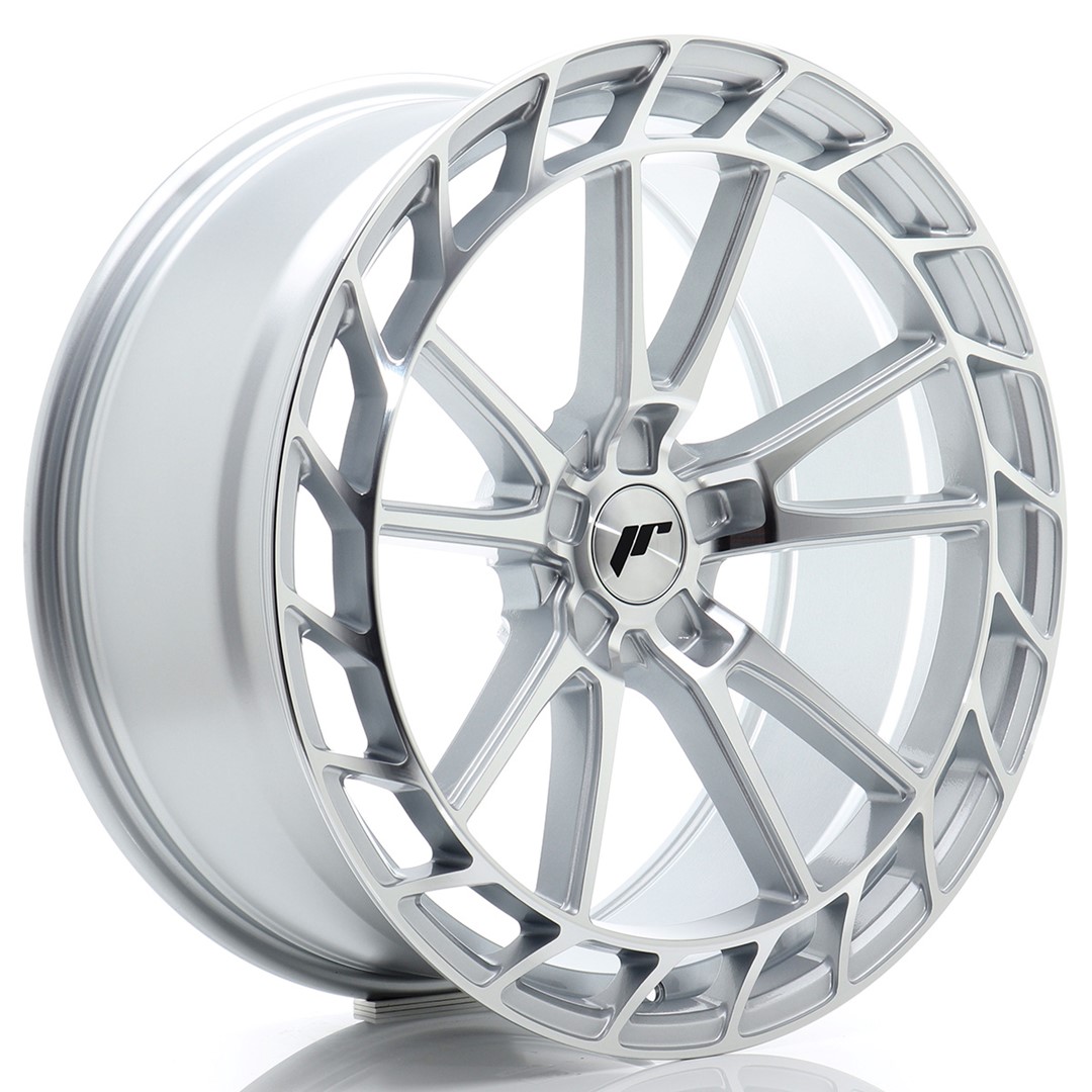21" JR Wheels JR45 - Silver Machined Face
