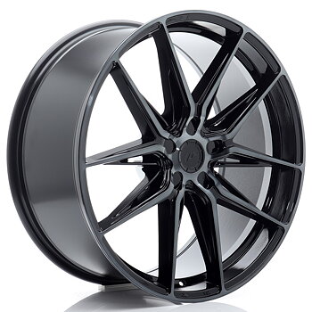 21" JR Wheels JR44 - Black Machined Tinted Face