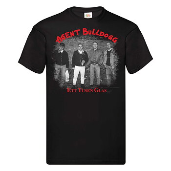 Agent bulldogg - Ett tusen glas - T-shirt