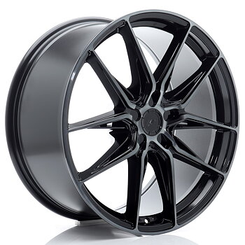 20" JR Wheels JR44 - Black Machined Tinted Face