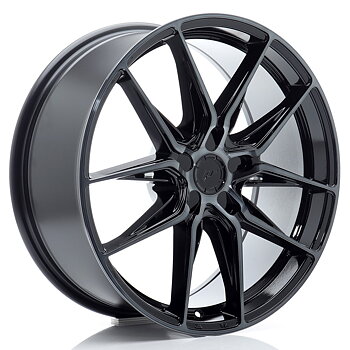 19" JR Wheels JR44 - Black Machined Tinted Face
