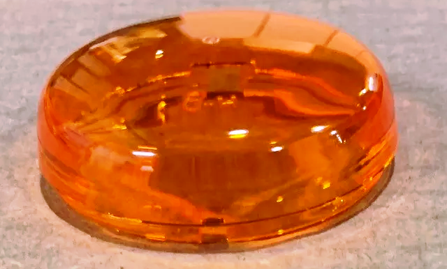 Blinkersglas V-Rod, Orange - 3