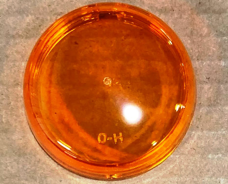 Blinkersglas V-Rod, Orange