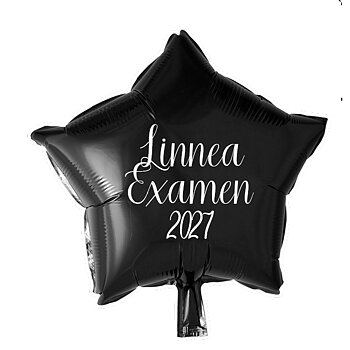 Ballong med valfritt namn "Examen" + 2027