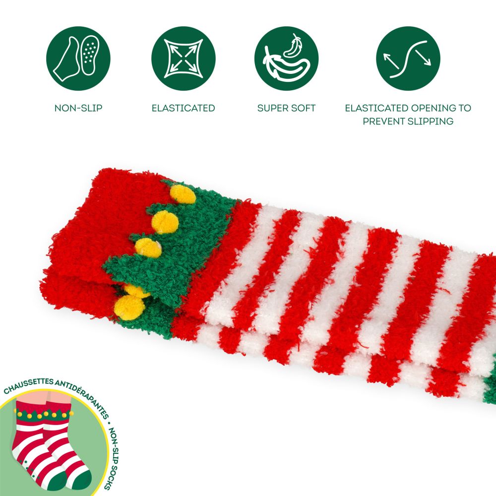 It´s a match, non slip socks, Elf (børn) - 4