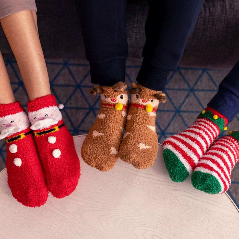 It´s a match, non slip socks, Elf (børn) - 6