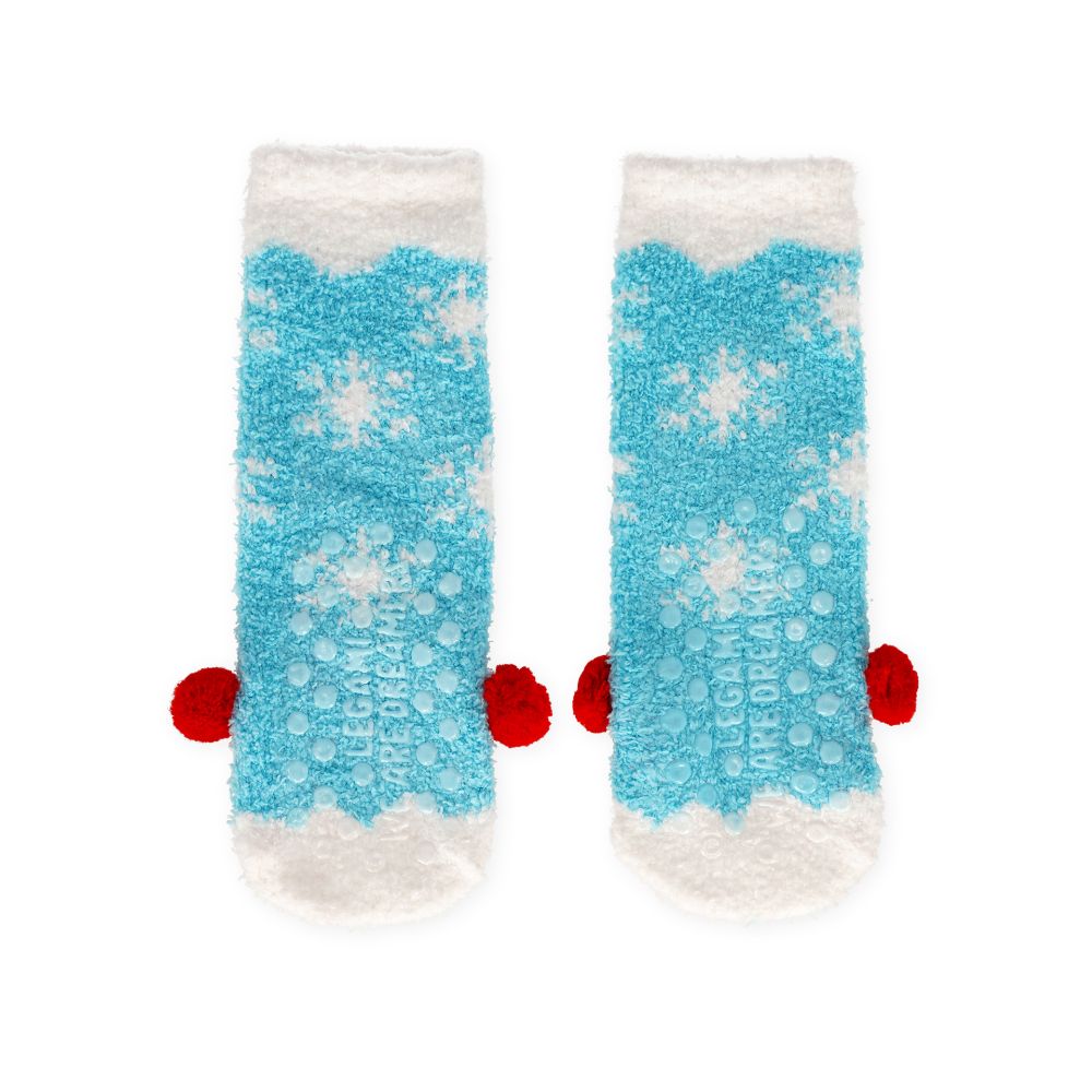 It´s a match, non slip socks, Snowman (børn) - 3