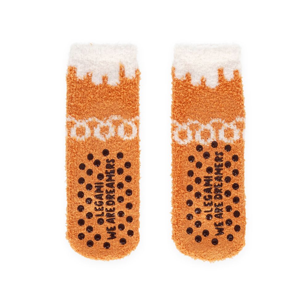 It´s a match, non slip socks, Gingerbread (barn) - 3