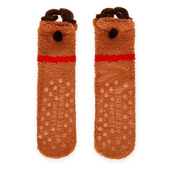 It´s a match, non slip socks, Reindeer (voksen)