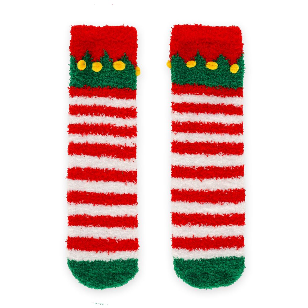 It´s a match, non slip socks, Elf (voksen)