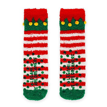 It´s a match, non slip socks, Elf (voksen)