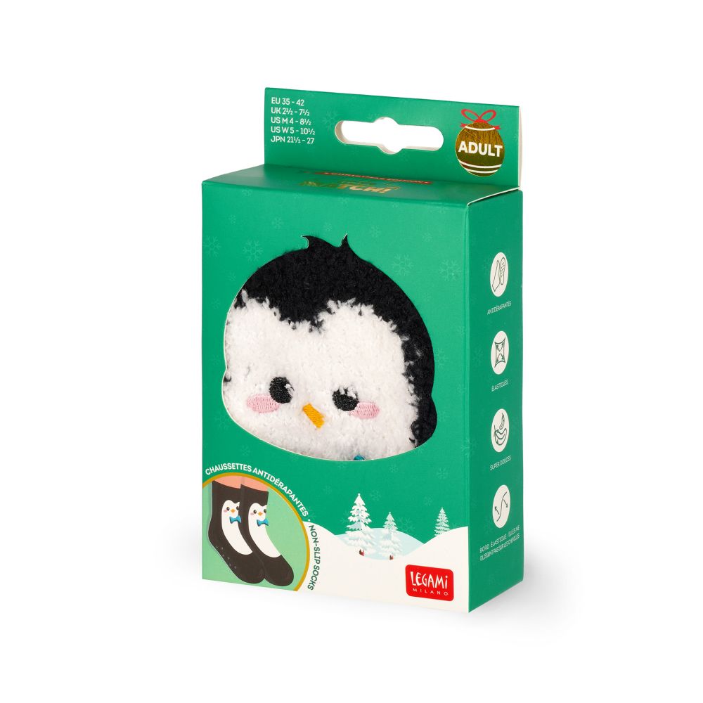 It´s a match, non slip socks, Penguin (voksen) - 4