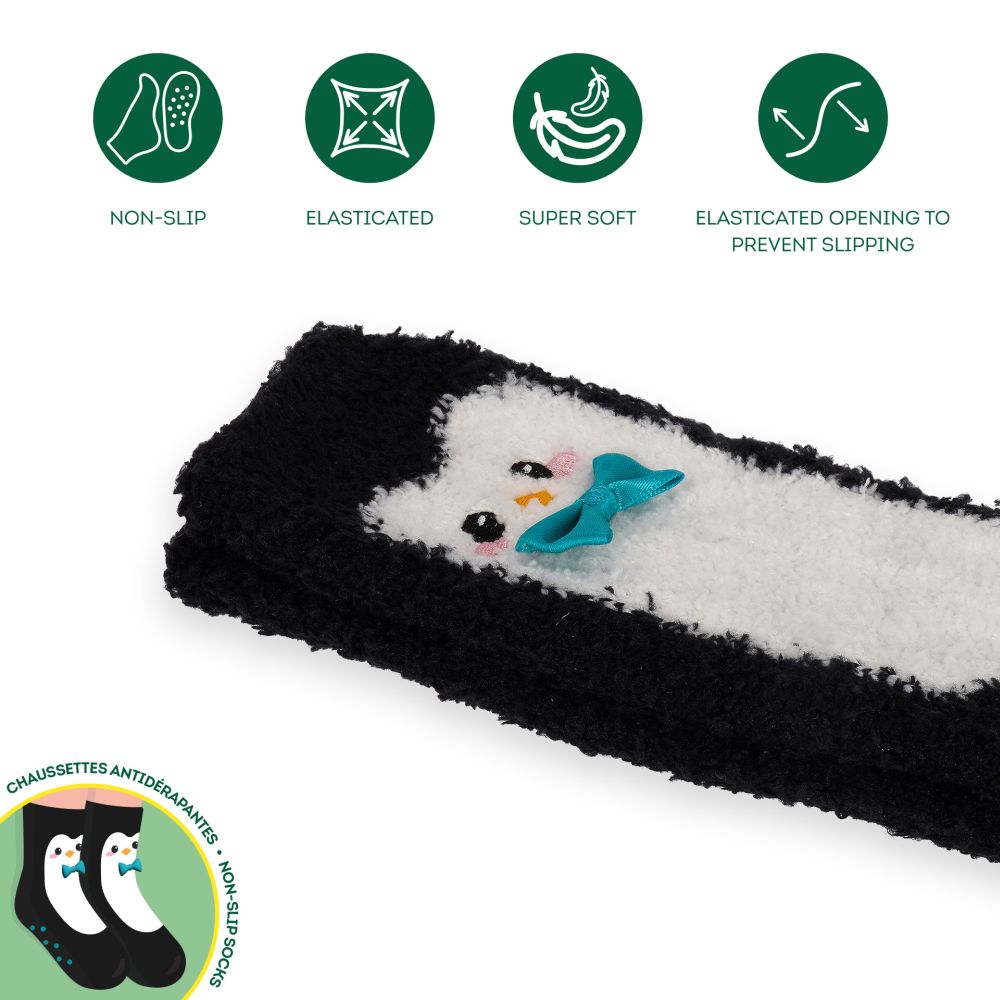 It´s a match, non slip socks, Penguin (voksen) - 3