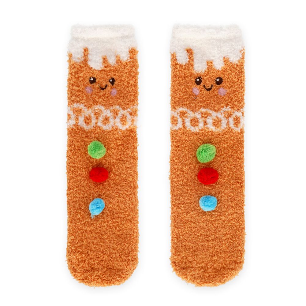 It´s a match, non slip socks, Gingerbread (vuxen)