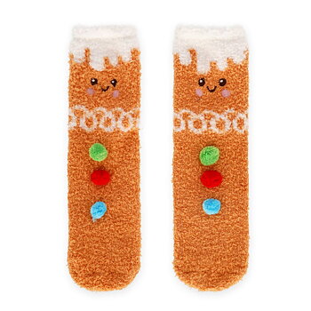 It´s a match, non slip socks, Gingerbread (vuxen)