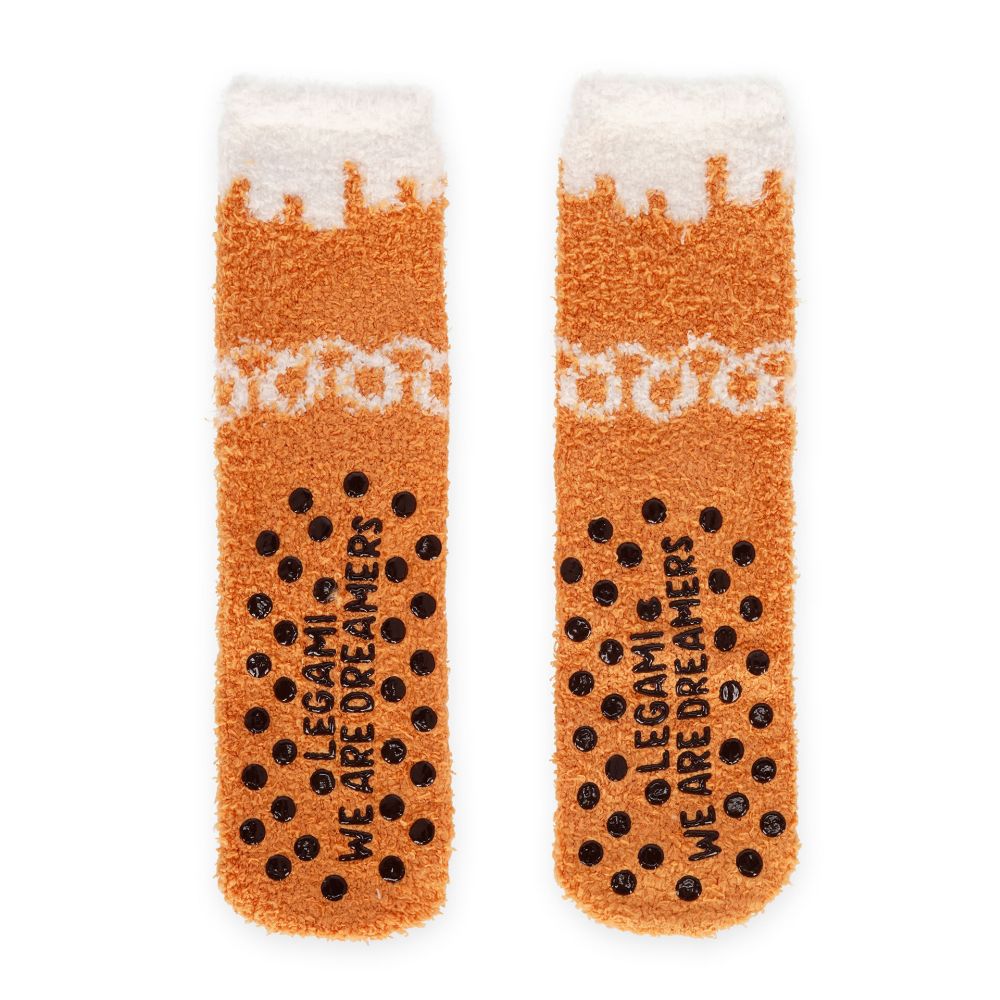It´s a match, non slip socks, Gingerbread (vuxen) - 2