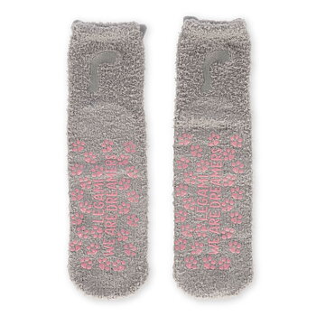 It´s a match, non slip socks, Kitty (vuxen)