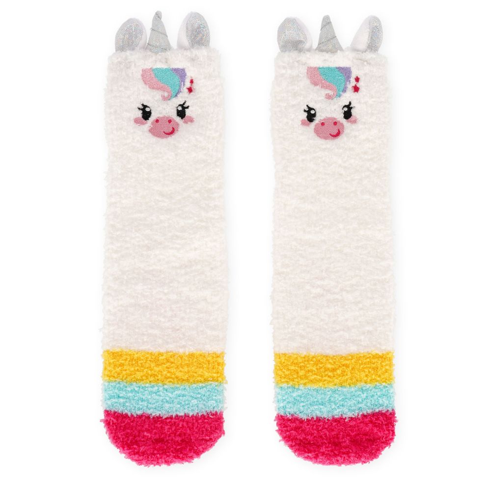 It´s a match, non slip socks, Unicorn (vuxen)