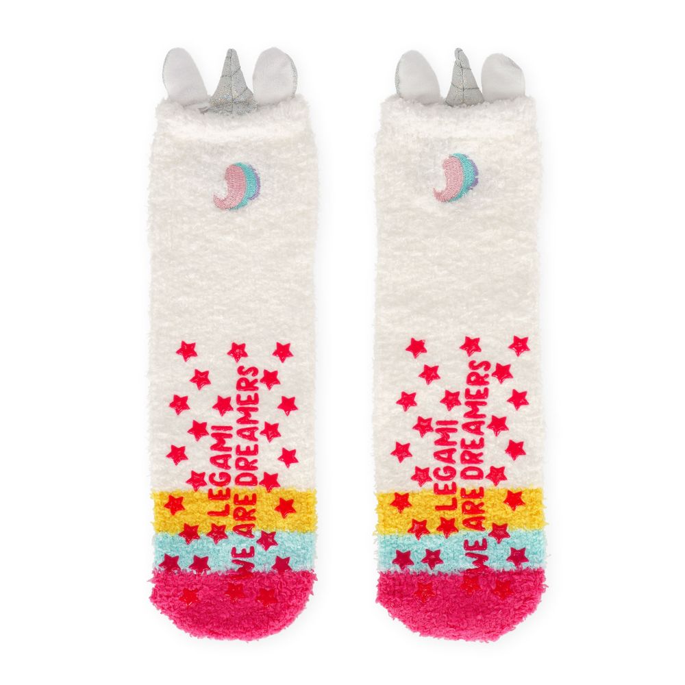 It´s a match, non slip socks, Unicorn (vuxen) - 2