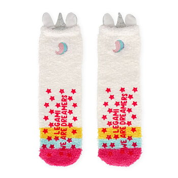 It´s a match, non slip socks, Unicorn (vuxen)