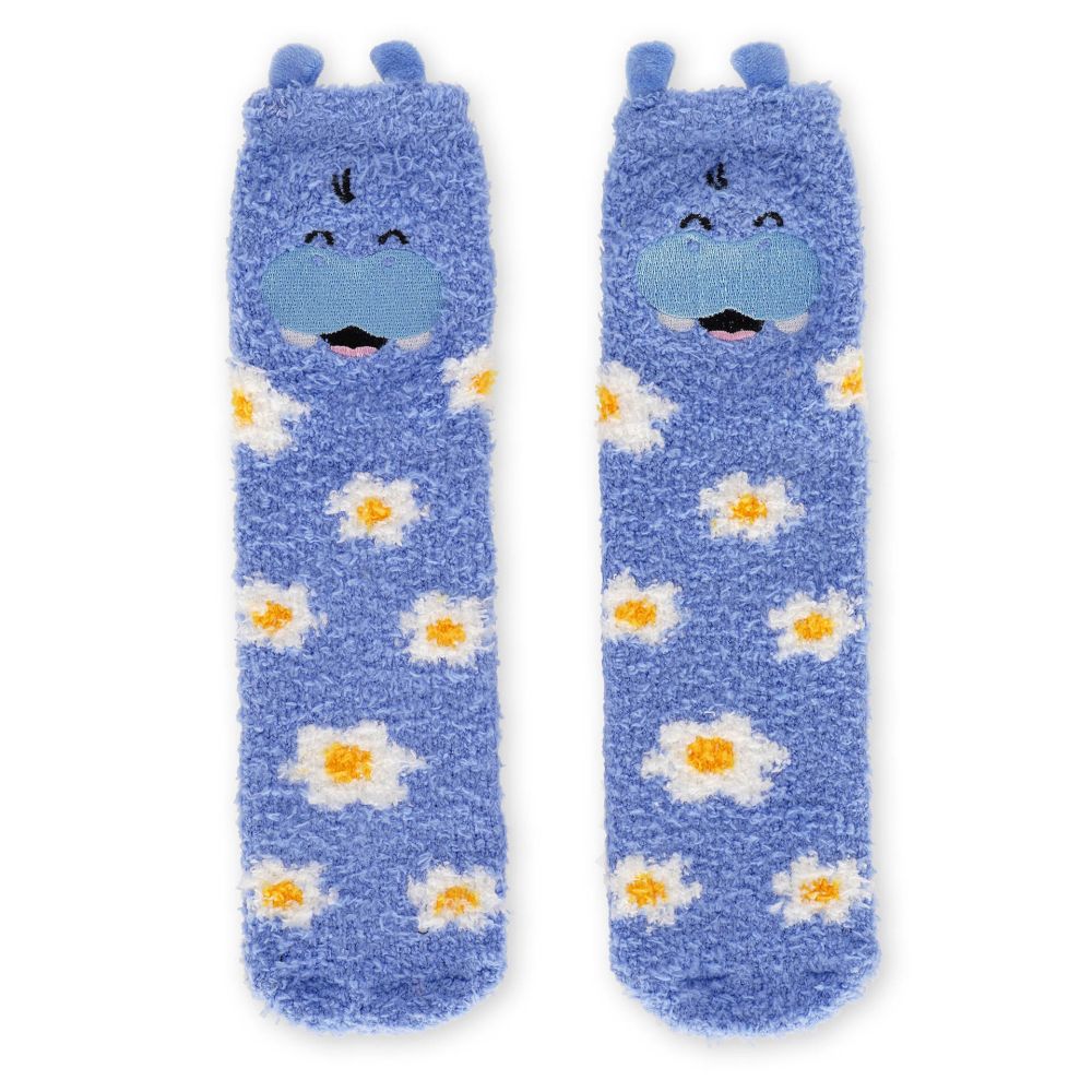 It´s a match, non slip socks, Hippo (voksen)