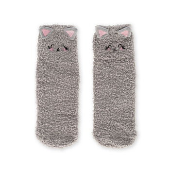 It´s a match, non slip socks, Kitty (barn)