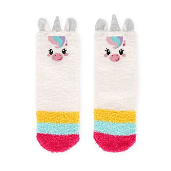 It´s a match, non slip socks, Unicorn (barn)