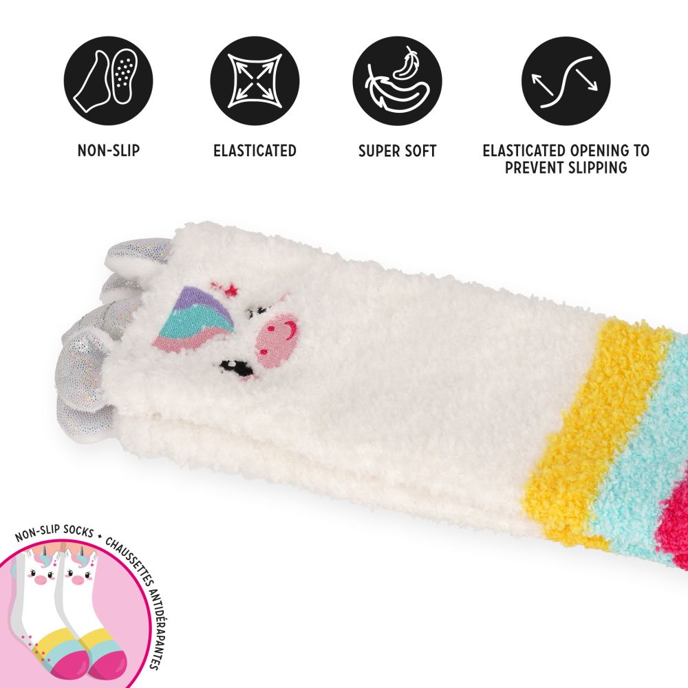 It´s a match, non slip socks, Unicorn (barn) - 3
