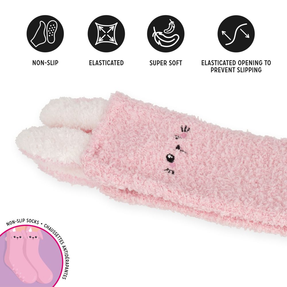 It´s a match, non slip socks, Bunny (børn) - 3