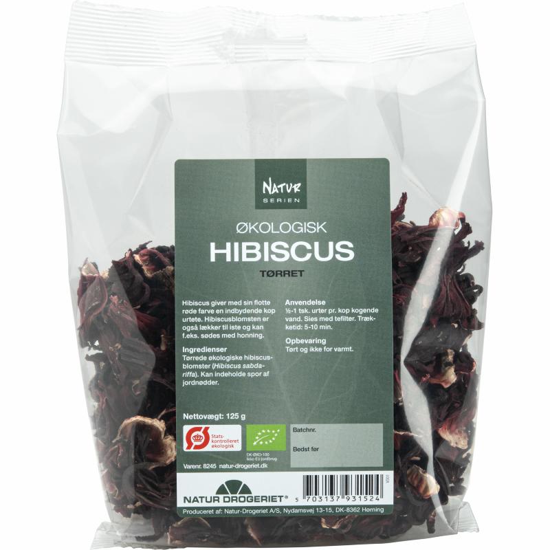 Hibiskus hel 125 g Ekologisk Natur Drogeriet