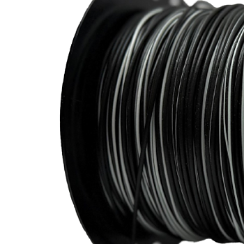 Tvåfärgad kabel 0.75mm Svart / Vit
