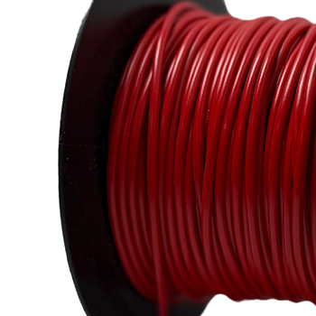 Enfärgad kabel 2.5mm Röd
