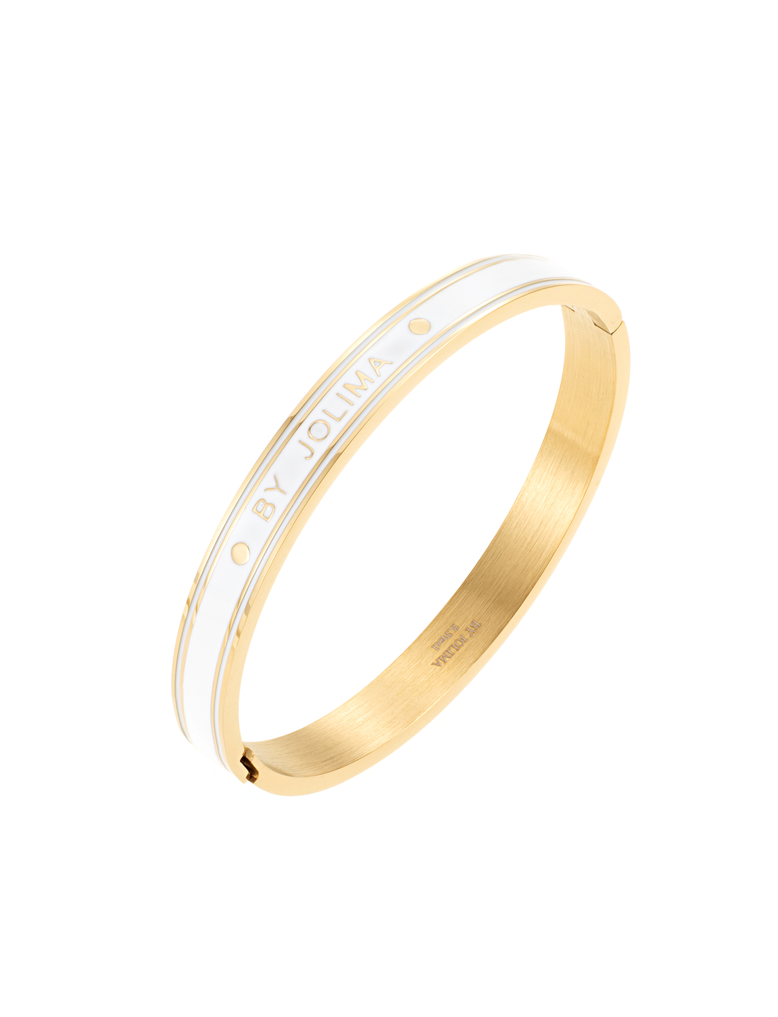 By Jolima bangle white gold