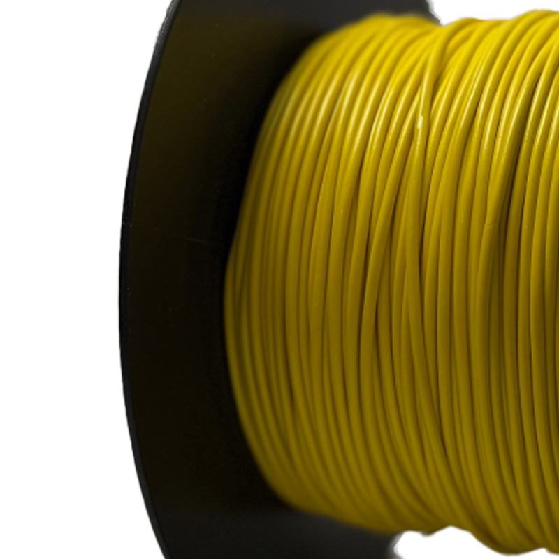 Single color cable 1.0mm Yellow