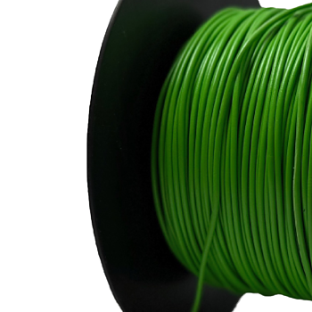 Enfärgad kabel 0.75mm Grön