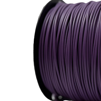 Enfärgad kabel 1.0mm Lila
