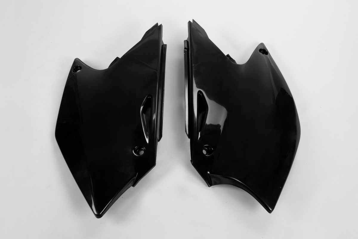 Ufo Sidopaneler Svart Kawasaki KXF250 2004-2005