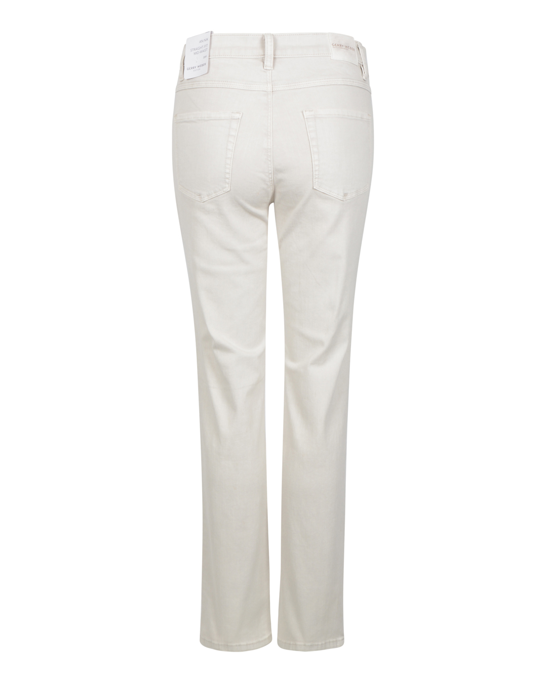 Jeans Annik straight fit ljussand - 2