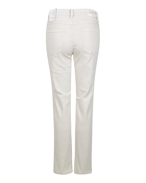 Jeans Annik straight fit ljussand - 2