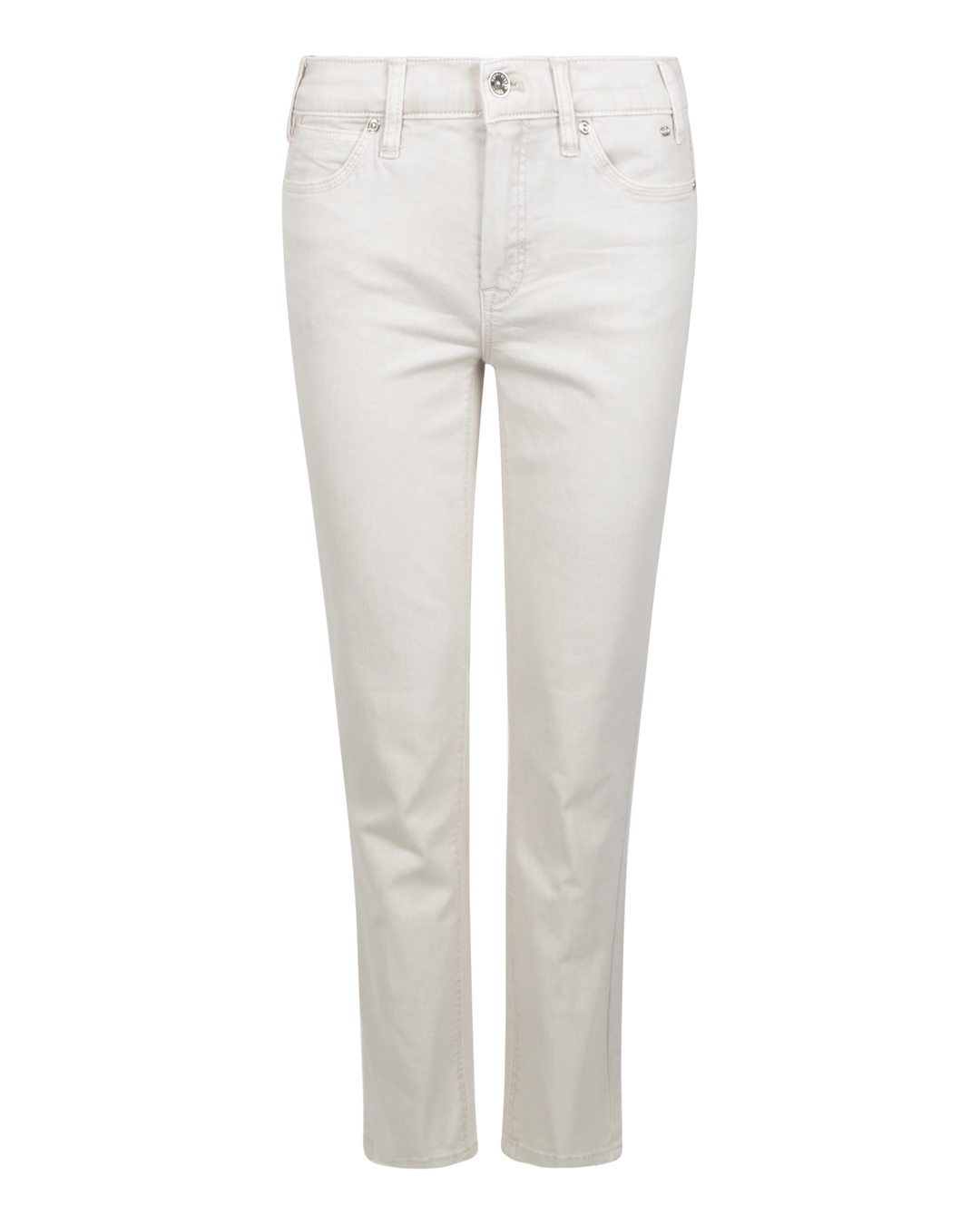 Jeans Annik straight fit ljussand