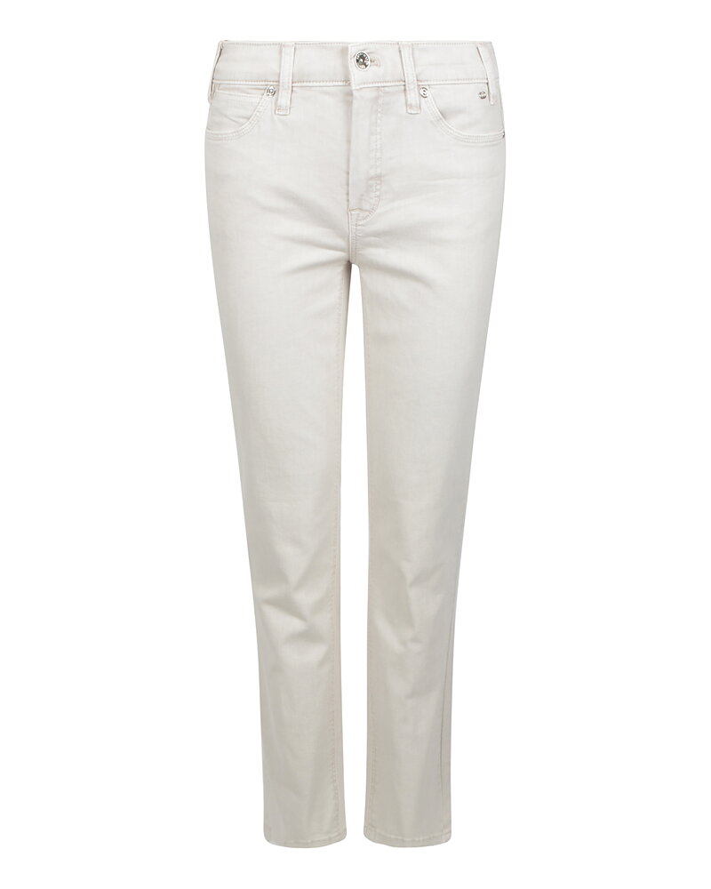 Jeans Annik straight fit ljussand