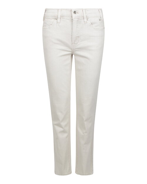 Jeans Annik straight fit ljussand
